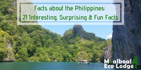 interesting philippines facts
